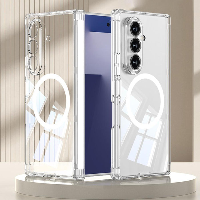 For Samsung Galaxy Z Fold7 5G Magnetic Hinge Airbag Phone Case