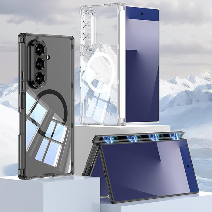 For Samsung Galaxy Z Fold7 5G Magnetic Hinge Airbag Phone Case