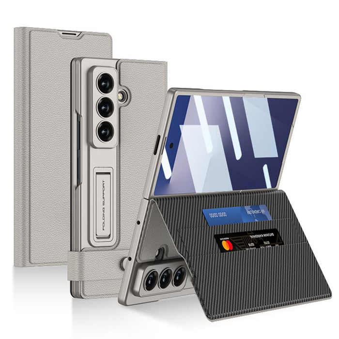 For Samsung Galaxy Z Fold7 5G Flip Wallet Leather Phone Case