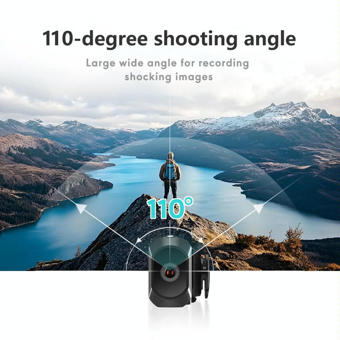 2.7K Wide Angle Head-Mounted Sports Camera
