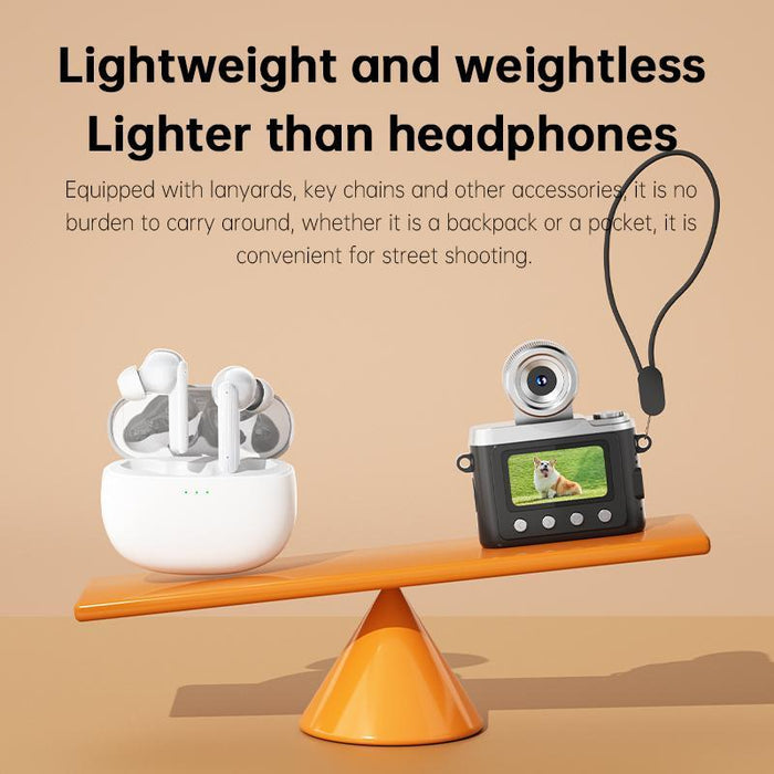 1.47 Inch Hd Camera For Kids Retro Design