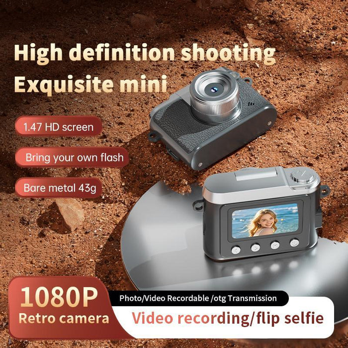 1.47 Inch Hd Camera For Kids Retro Design