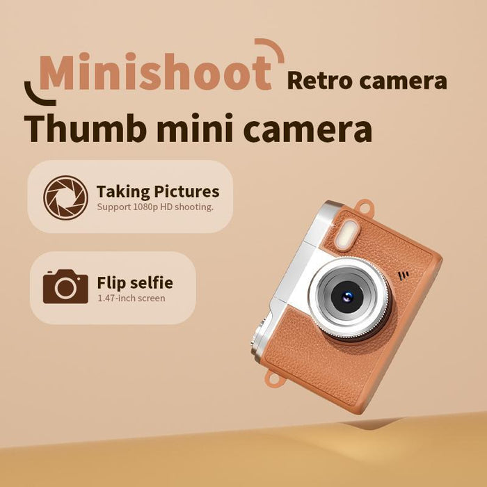 1.47 Inch Hd Camera For Kids Retro Design