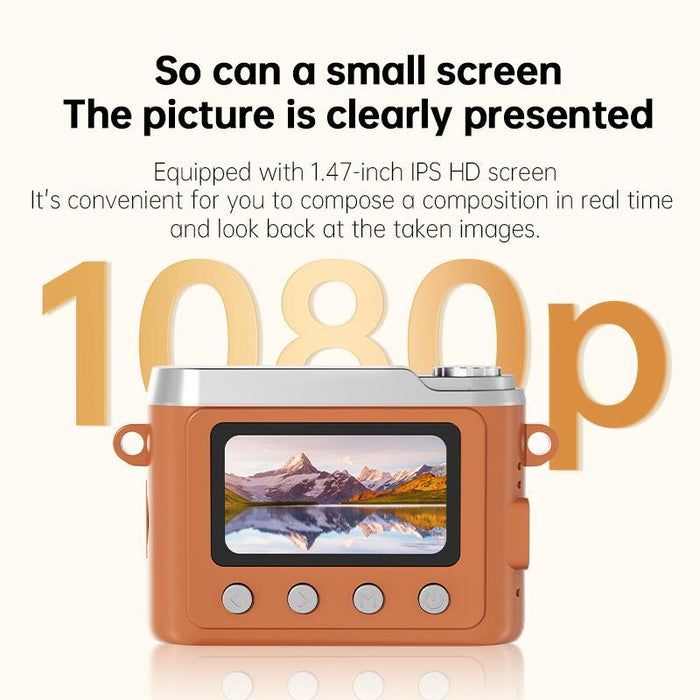 1.47 Inch Hd Camera For Kids Retro Design
