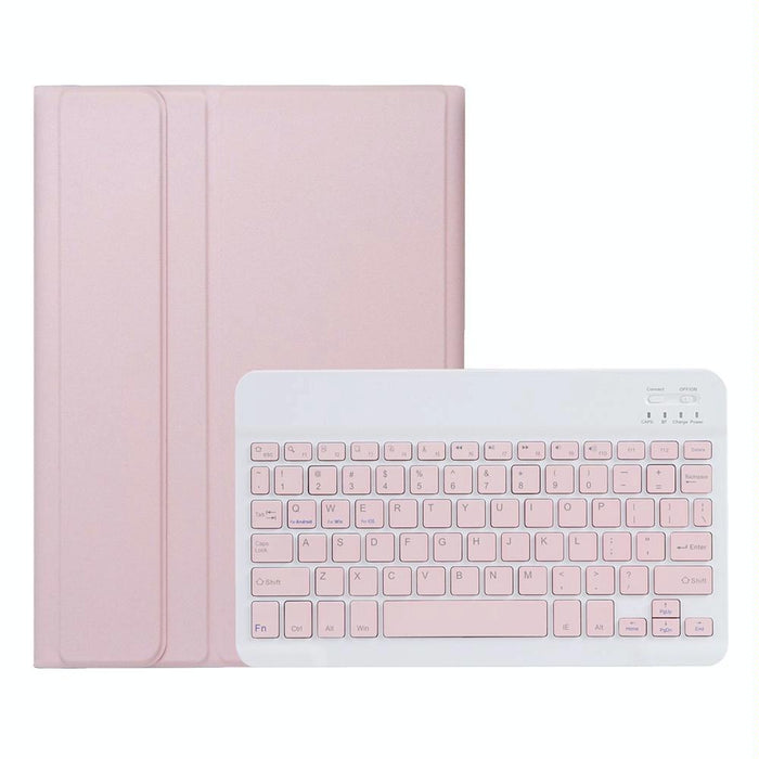 For Samsung Galaxy Tab A11+ Candy Colour Tpu Bluetooth Keyboard Leather Tablet Case With Pen Holder