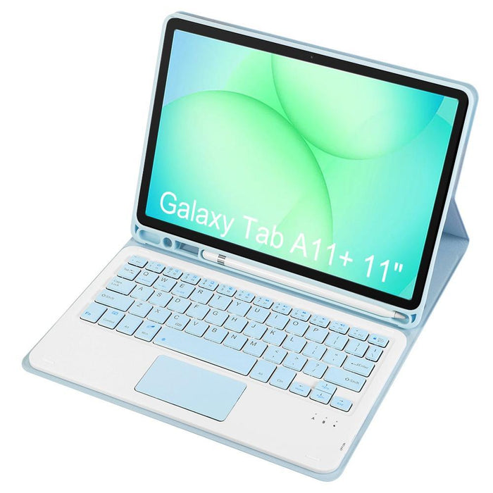 Tpu Bluetooth Keyboard Tablet Case With Pen Holder