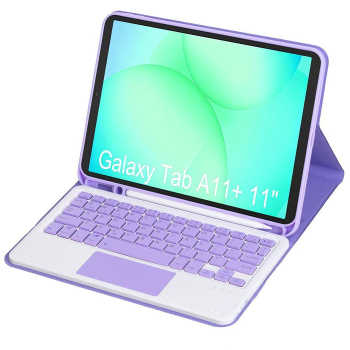 Tpu Bluetooth Keyboard Tablet Case With Pen Holder