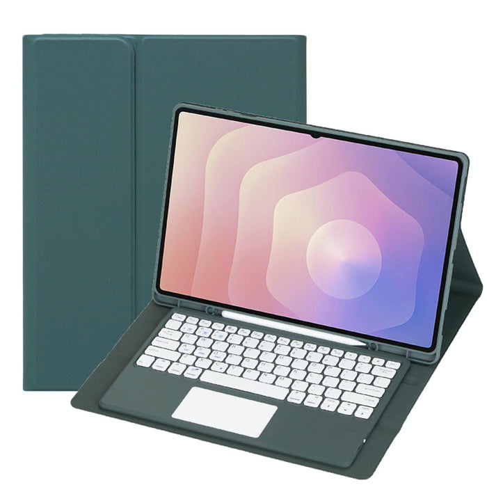 Tpu Bluetooth Keyboard Tablet Case With Pen Holder