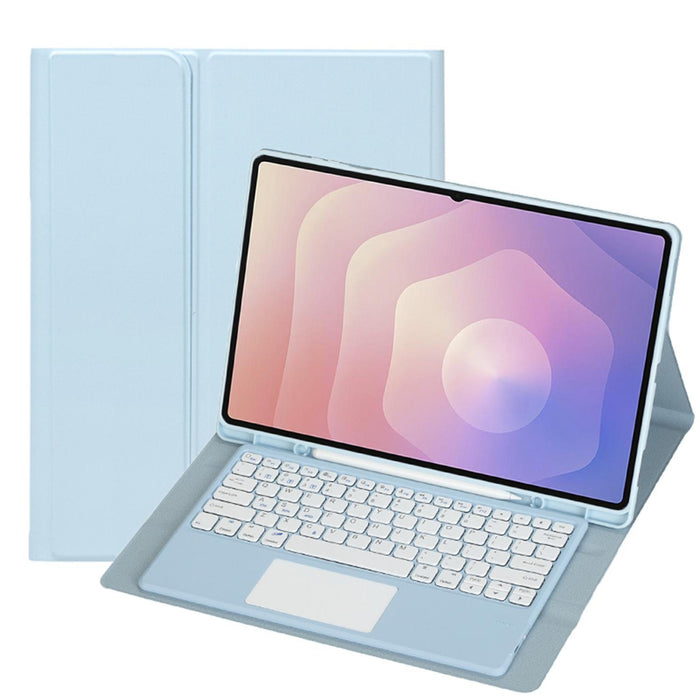 Tpu Bluetooth Keyboard Tablet Case With Pen Holder