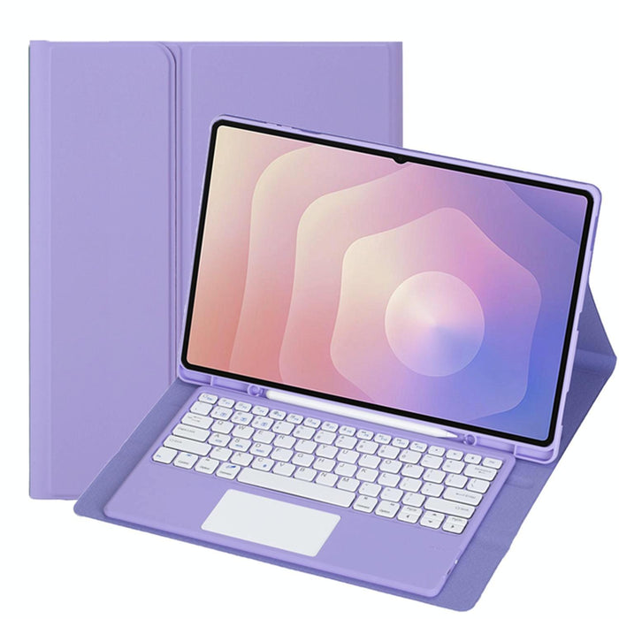 Tpu Bluetooth Keyboard Tablet Case With Pen Holder
