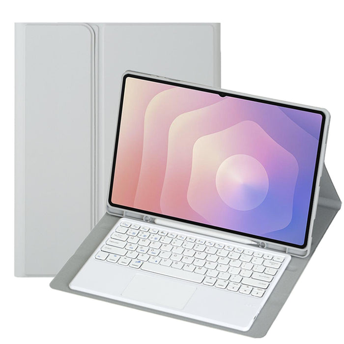 Tpu Bluetooth Keyboard Tablet Case With Pen Holder