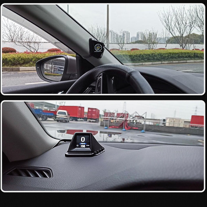 Car Hud Head Up Display Obd Gps Driving Computer Code Table