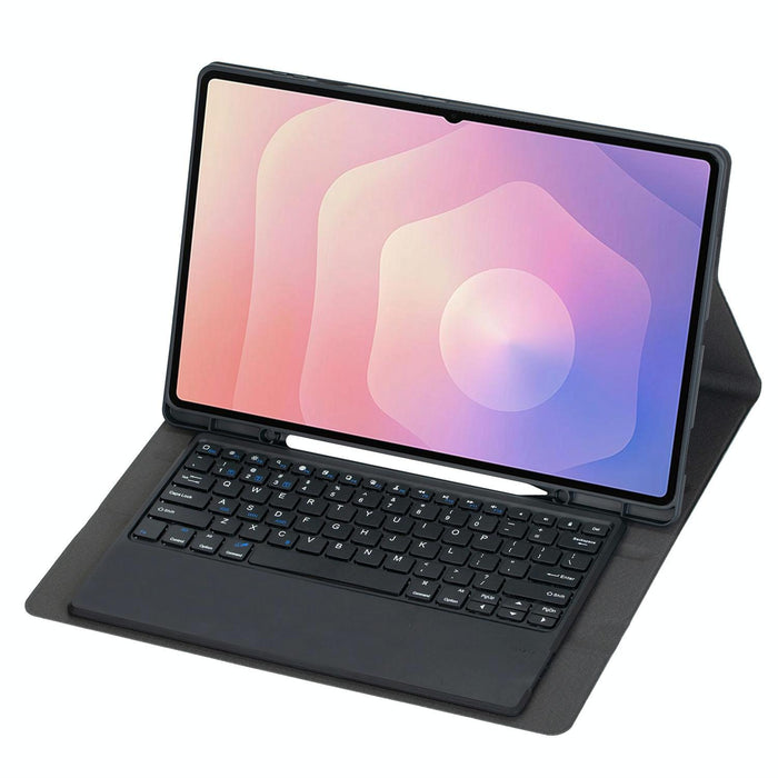 For Samsung Galaxy Tab S11 Ultra Candy Colour Tpu Bluetooth Keyboard Leather Tablet Case With Pen Holder