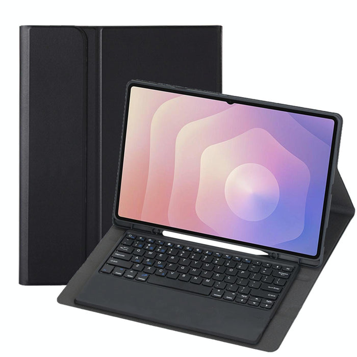 For Samsung Galaxy Tab S11 Ultra Candy Colour Tpu Bluetooth Keyboard Leather Tablet Case With Pen Holder