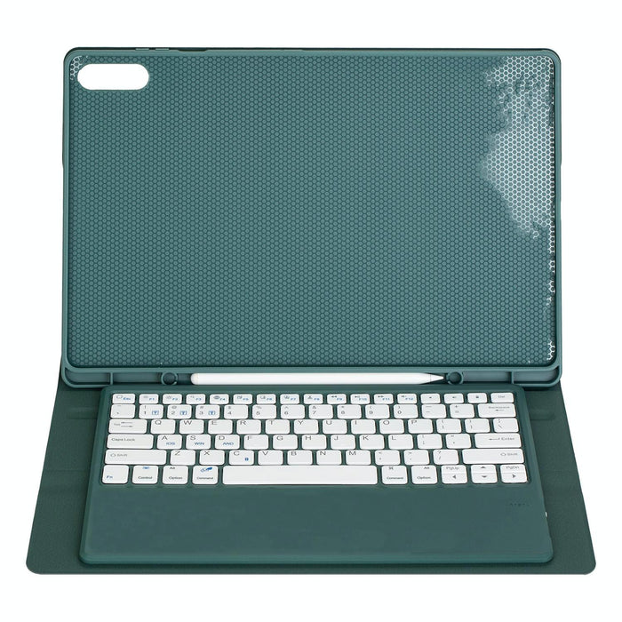 For Samsung Galaxy Tab S11 Ultra Candy Colour Tpu Bluetooth Keyboard Leather Tablet Case With Pen Holder