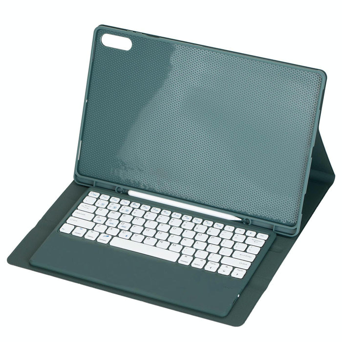 For Samsung Galaxy Tab S11 Ultra Candy Colour Tpu Bluetooth Keyboard Leather Tablet Case With Pen Holder