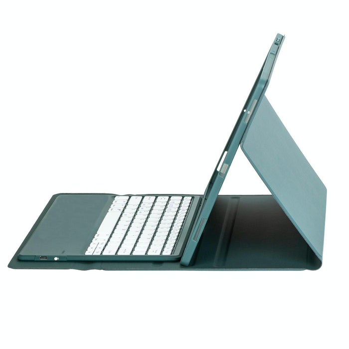 For Samsung Galaxy Tab S11 Ultra Candy Colour Tpu Bluetooth Keyboard Leather Tablet Case With Pen Holder