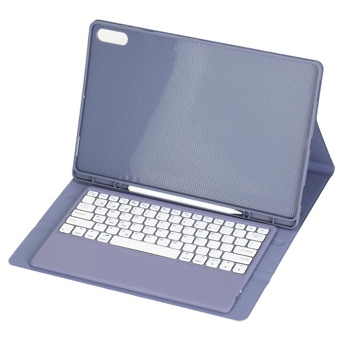 For Samsung Galaxy Tab S11 Ultra Candy Colour Tpu Bluetooth Keyboard Leather Tablet Case With Pen Holder