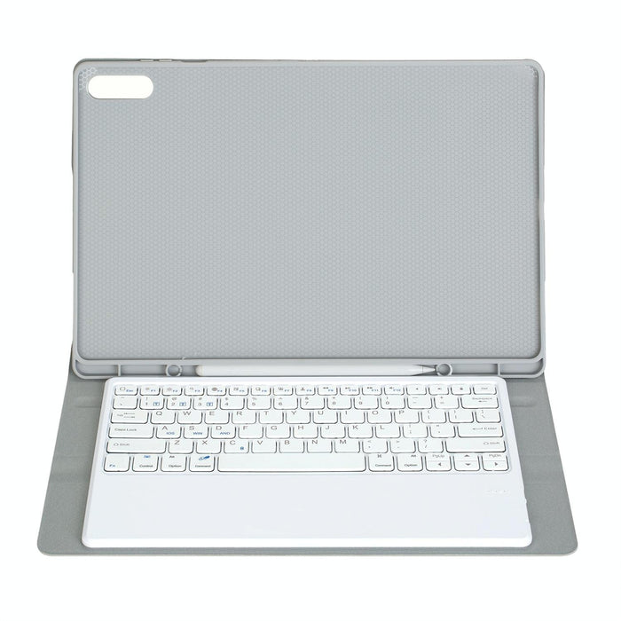 For Samsung Galaxy Tab S11 Ultra Candy Colour Tpu Bluetooth Keyboard Leather Tablet Case With Pen Holder