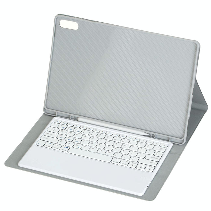 For Samsung Galaxy Tab S11 Ultra Candy Colour Tpu Bluetooth Keyboard Leather Tablet Case With Pen Holder