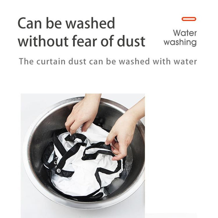 Simple Folding High Density Polyester Projector Film Curtain - Size 84 Inch 4:3 Projection Area 172X128Cm