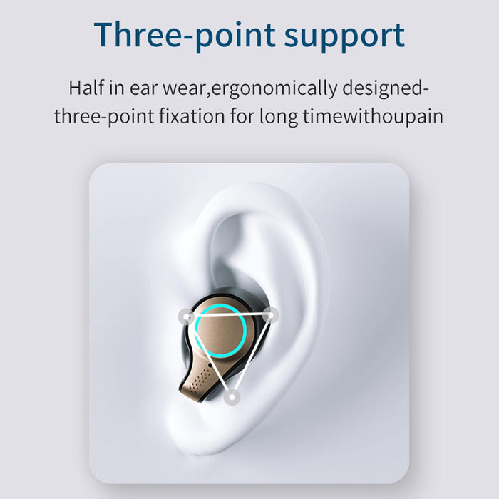 M18 Led Display Screen Waterproof Wireless Bluetooth 5.0 Earphone With Charging Box