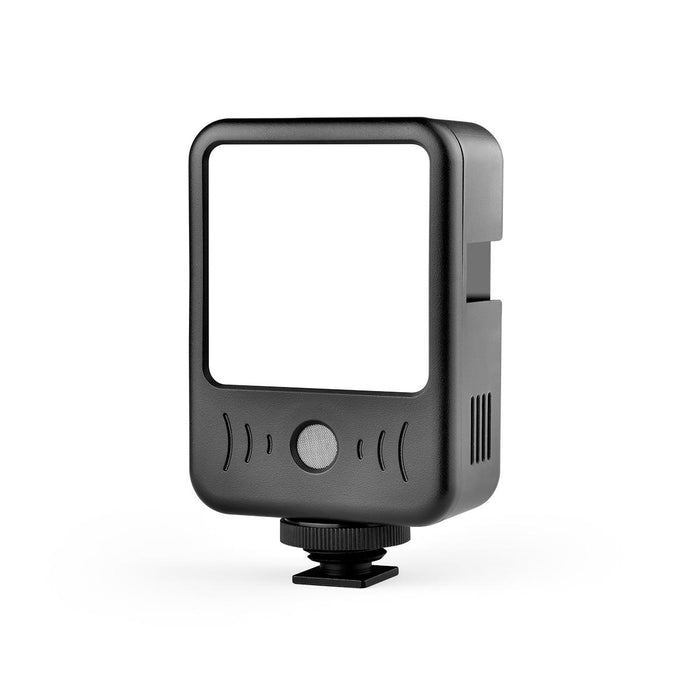 Led02 Live Broadcast Micro Film Reporter Interview Recording Microphone Light