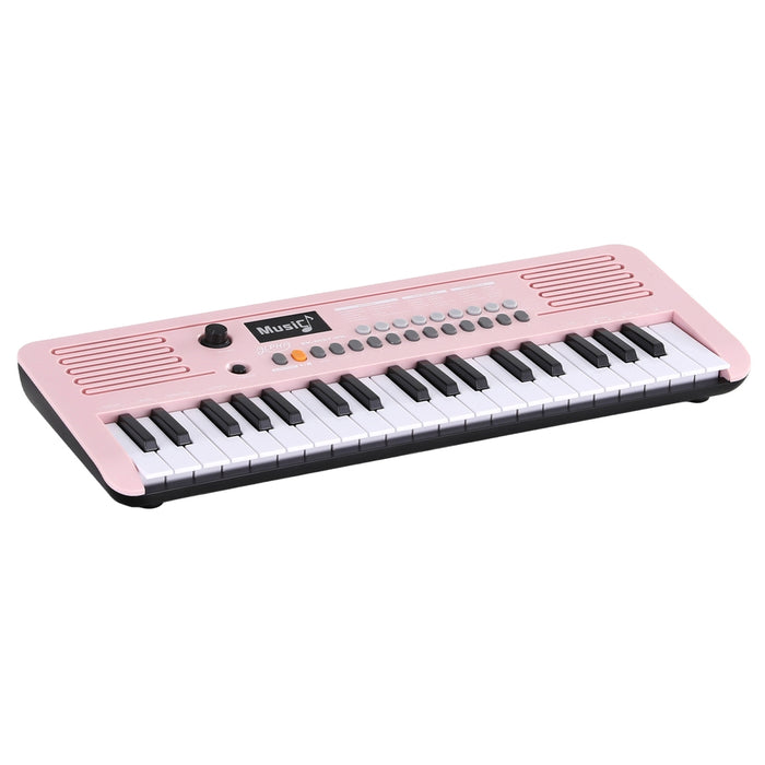 37-Key Digital Piano Keyboard For Kids Beginners Electronic Keyboard Piano Gift Pink