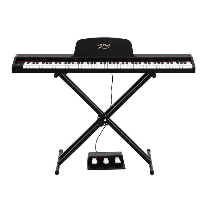 88 Keys Digital Piano Keyboard Electronic With Stand