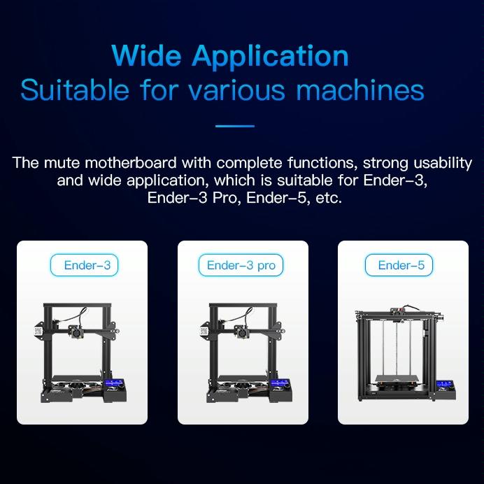 Silent Motherboard For Creality Ender-3 / 3Pro 3D Printer