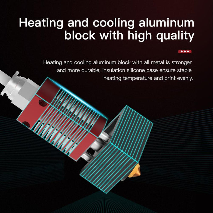 24V 40W Hot End Kit For Ender-3 3D Printer