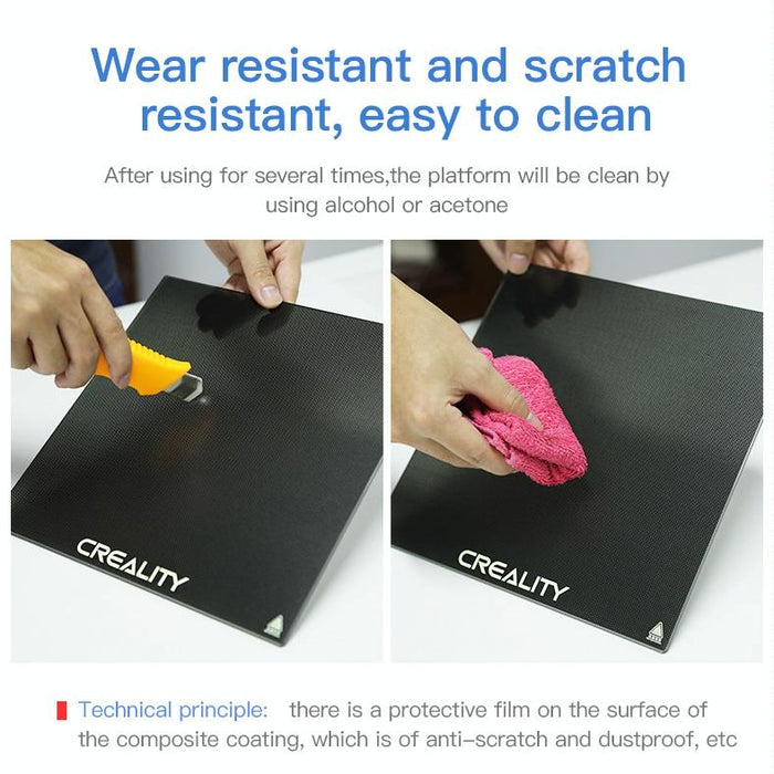 Carborundum Glass Plate For Ender-3 3D Printer