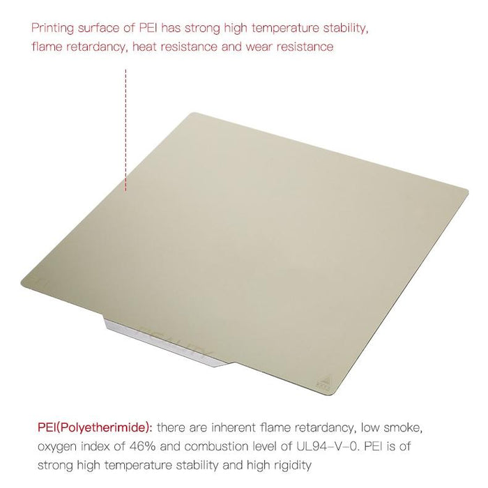 Double-Sided Pei Spring Steel Sheet For Ender-3 3D Printer