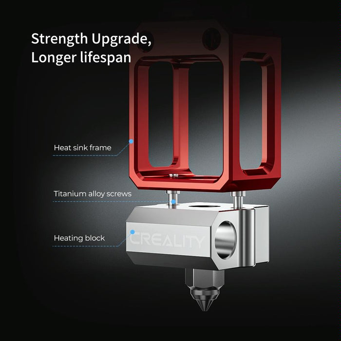 High Temp & Flow Hotend Pro For Creality 3D Printers
