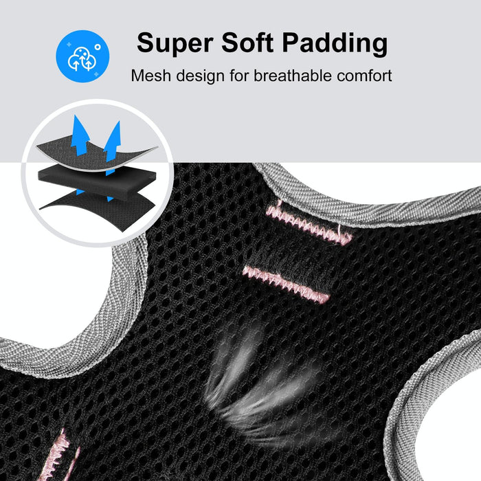 Reflective Nylon Dog Harness With Traction Rope