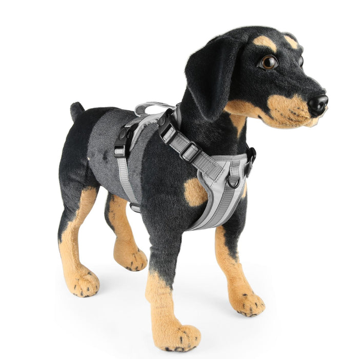 Reflective Nylon Dog Harness With Traction Rope