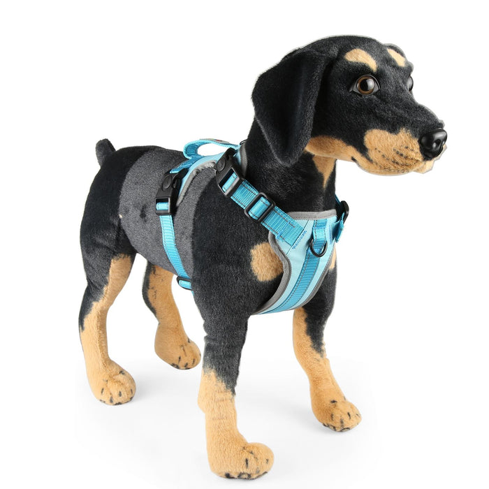Reflective Nylon Dog Harness With Traction Rope