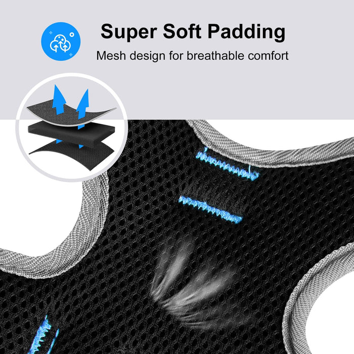 Reflective Nylon Dog Harness With Traction Rope