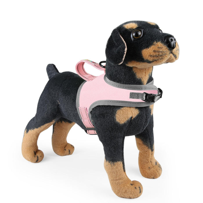 Reflective Nylon Dog Harness With Traction Rope