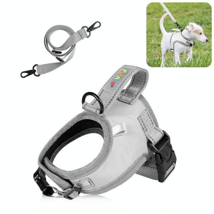 Reflective Nylon Dog Harness With Traction Rope