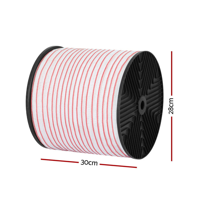 Electric Fence Tape Polytape 400M Electric Fence Wire Red White