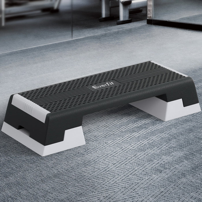 3 Level Aerobic Step Adjustable Stepper For Home Workouts