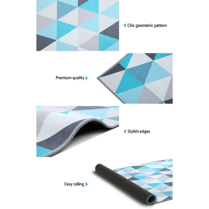 Floor Rug 200X290 Mat Carpet Short Pile Tria