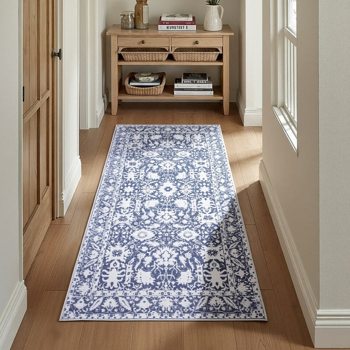 Hallway Runner Rug 80X180cm Soft Velvet Washable Modern Kitchen Mat