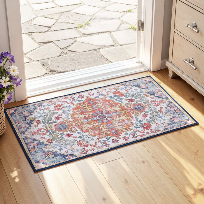 Floor Rug 50X80 Doormat Carpet Short Pile Non-Slip Entryway Mat Bohemian