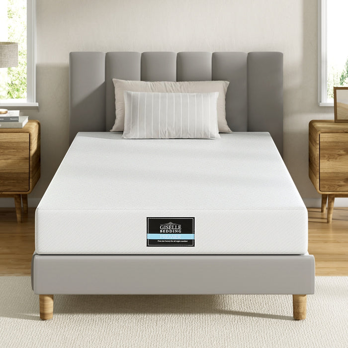 20cm Memory Foam Mattress Green Tea Single
