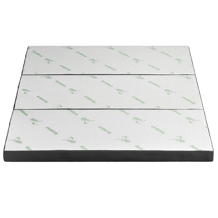 Foldable Mattress Folding Foam Mattresses Bamboo Queen