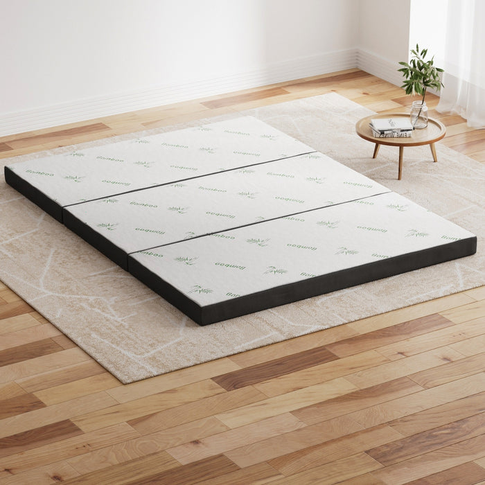 Foldable Mattress Folding Foam Mattresses Bamboo Queen