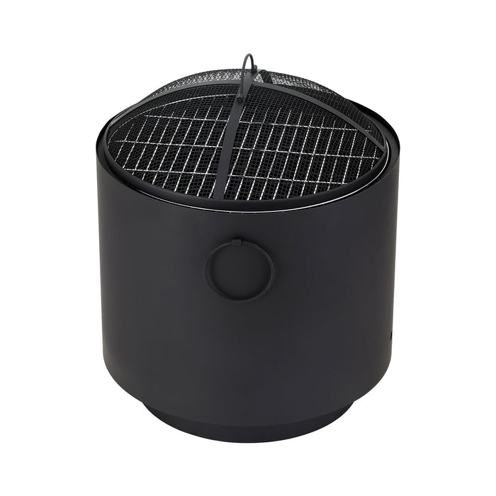 Fire Pit Bbq Portable Deep Bowl Outdoor Fireplace