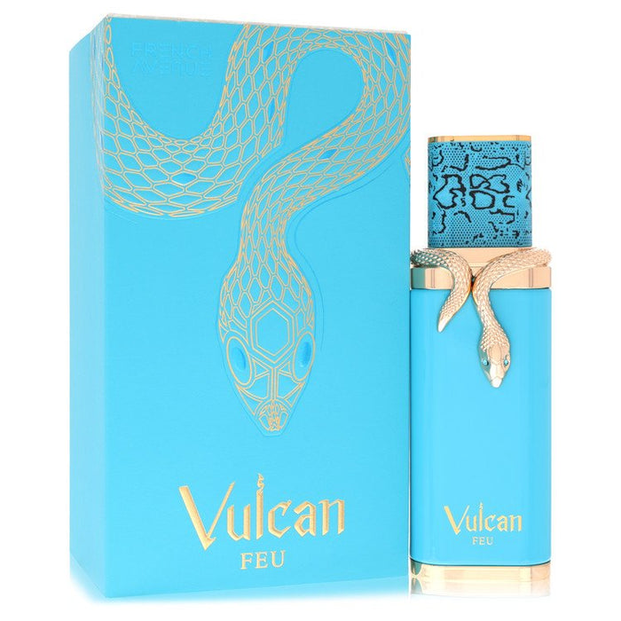 Vulcan Feu Eau De Parfum Spray By Fragrance World For Women-100 Ml
